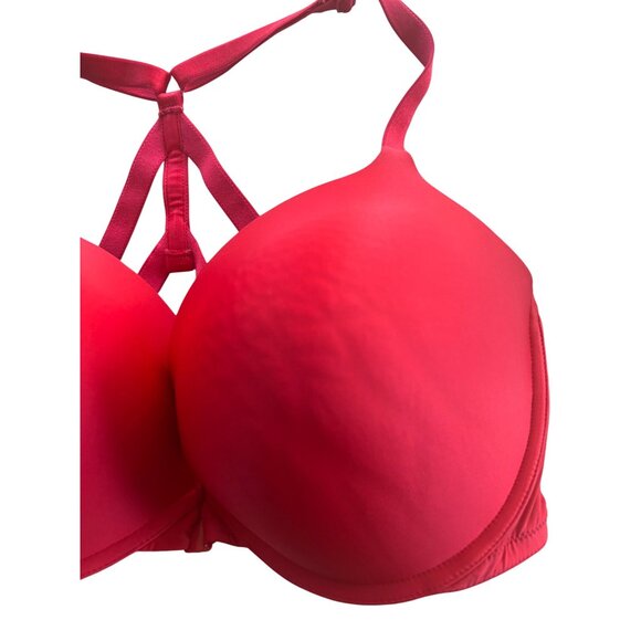 Victoria Secret Push-Up Racerback Bra Red - Picture 4 of 12